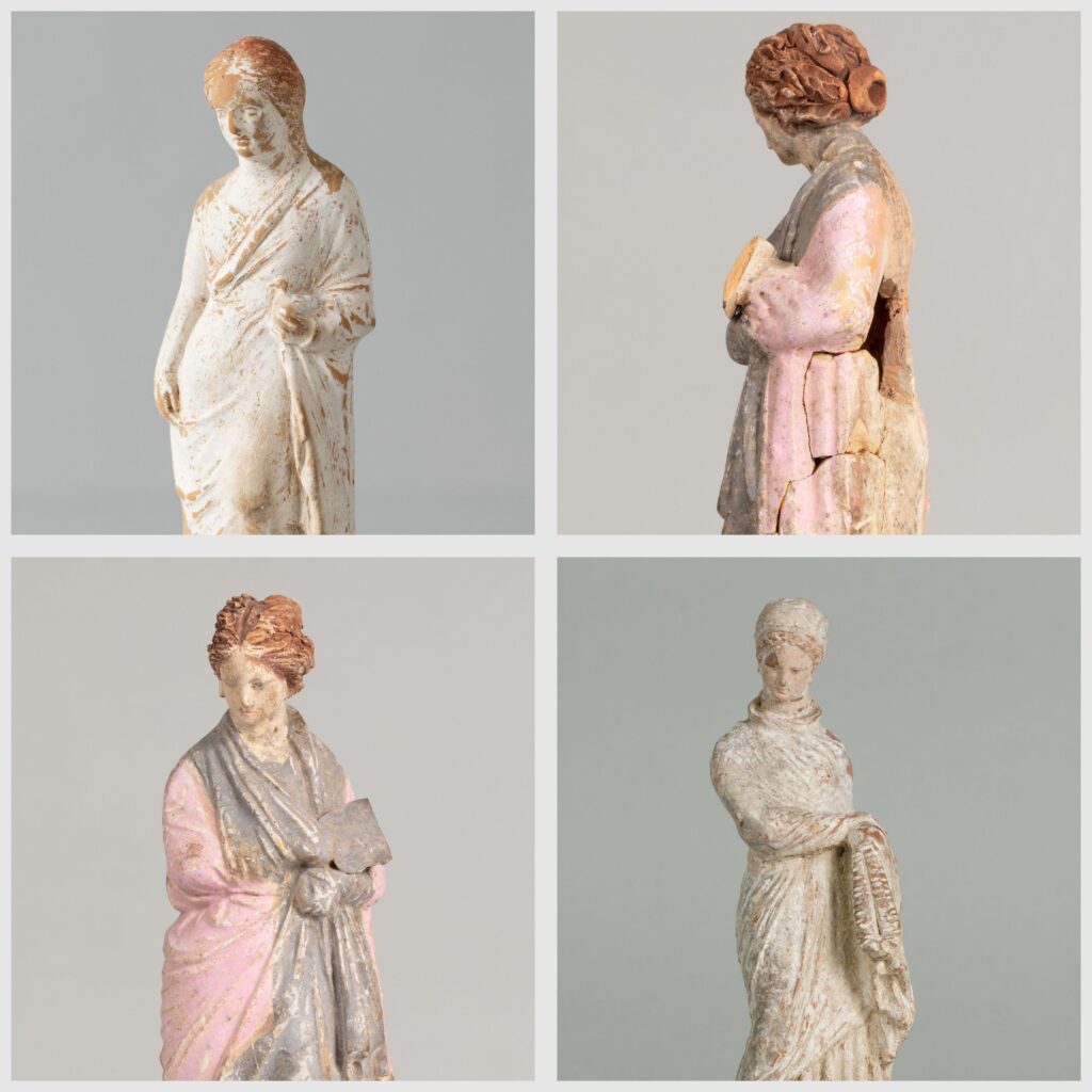 Tanagra figurines